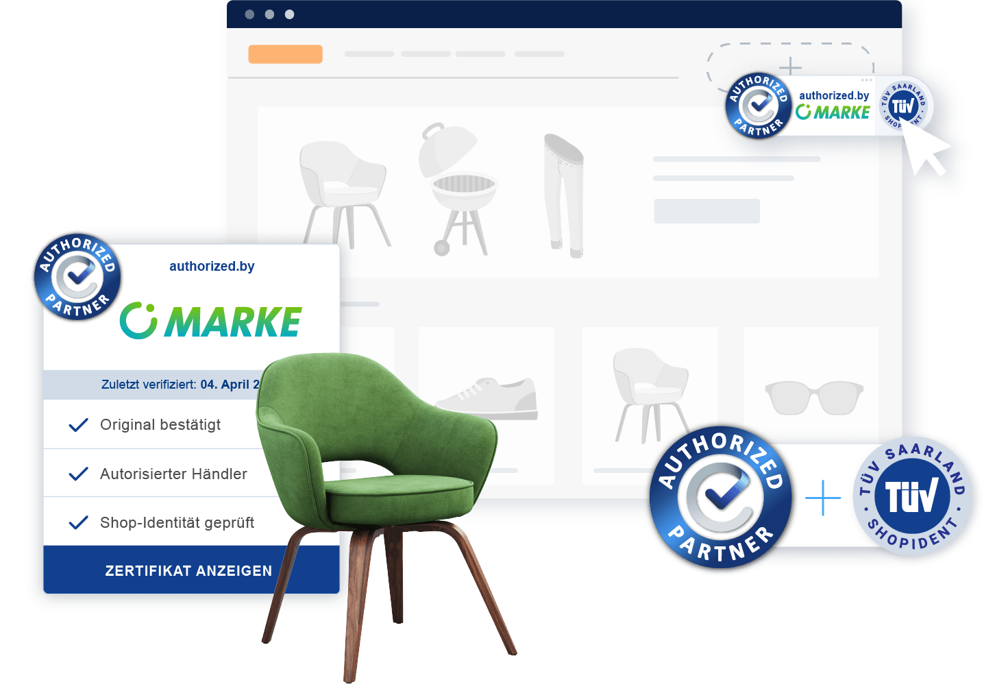 Vertrauen im eCommerce steigern mit authorized.by®