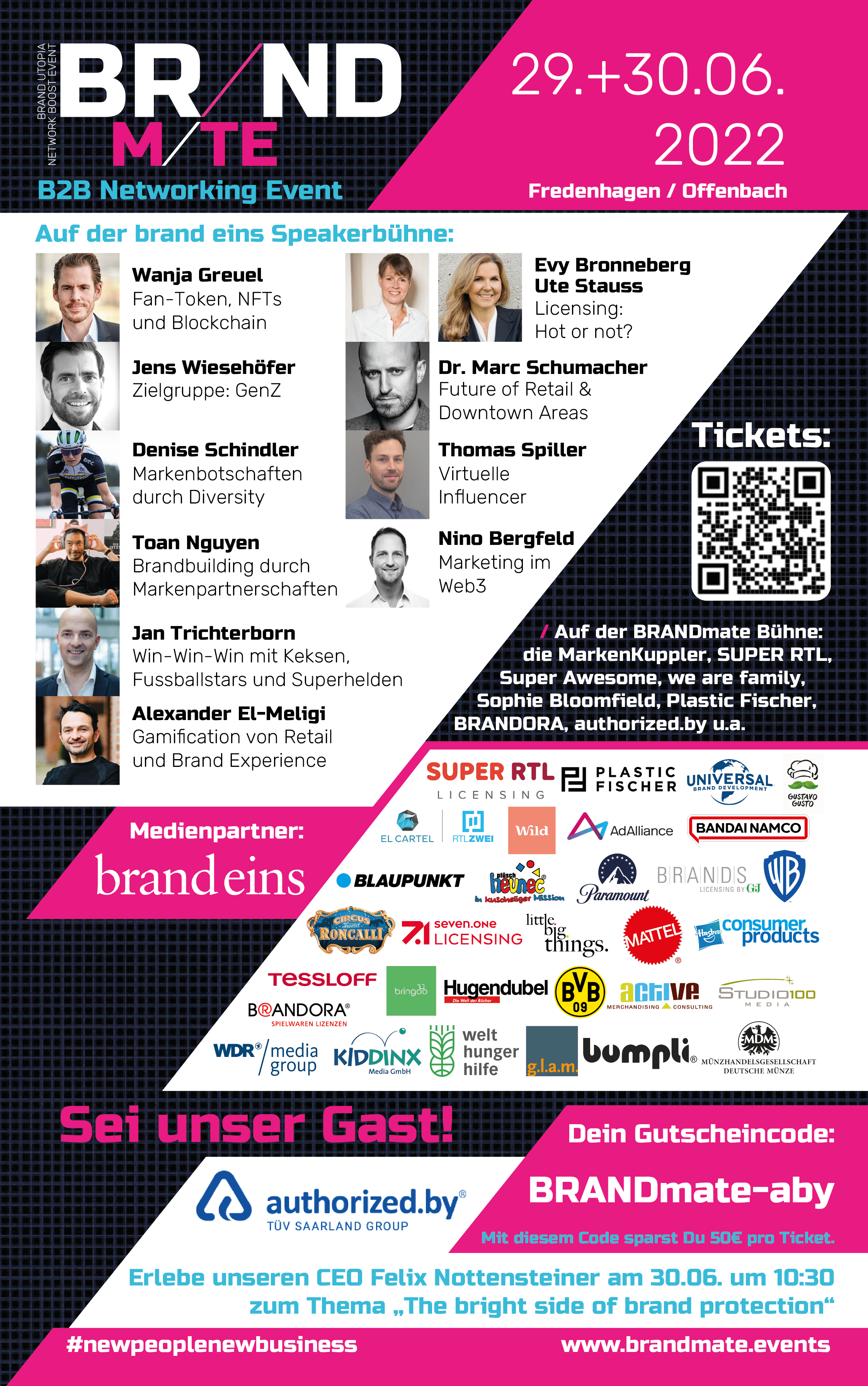 BRANDmate_gast_authorizedby 3 Brand Mate B2B Networking Event