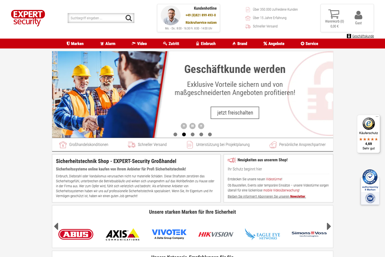 expert security authorized by