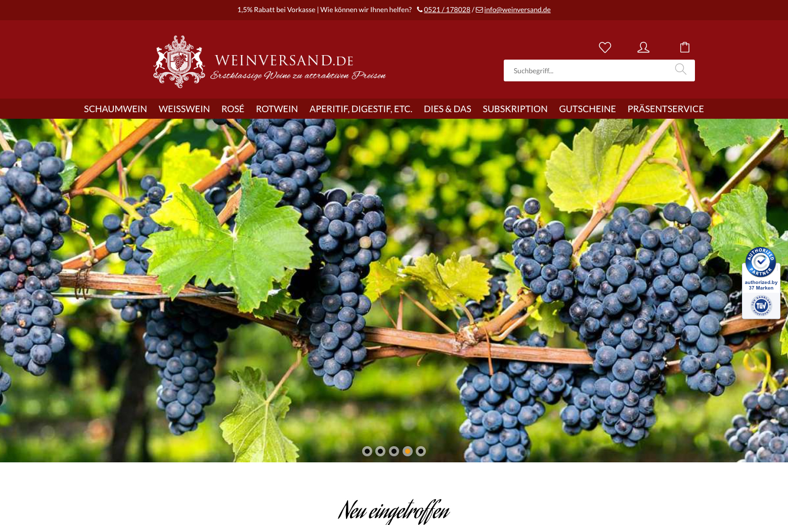 weinversand authorized by